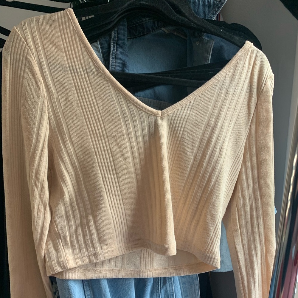 Crop top sweater
